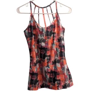 MPG Colorful Abstract Tank Top M